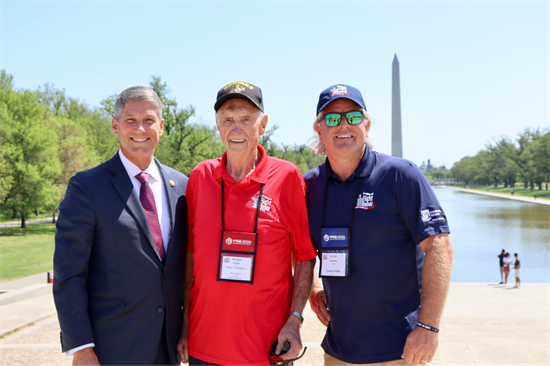 Honor Flight 2025 close up photo