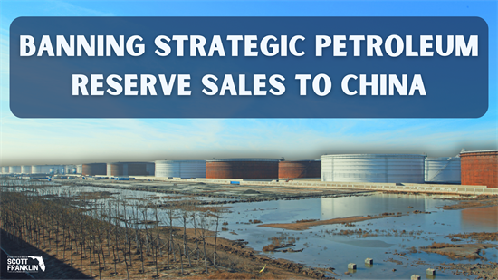 A graphic for Protecting America's Strategic Petroleum Reserve from China Act
