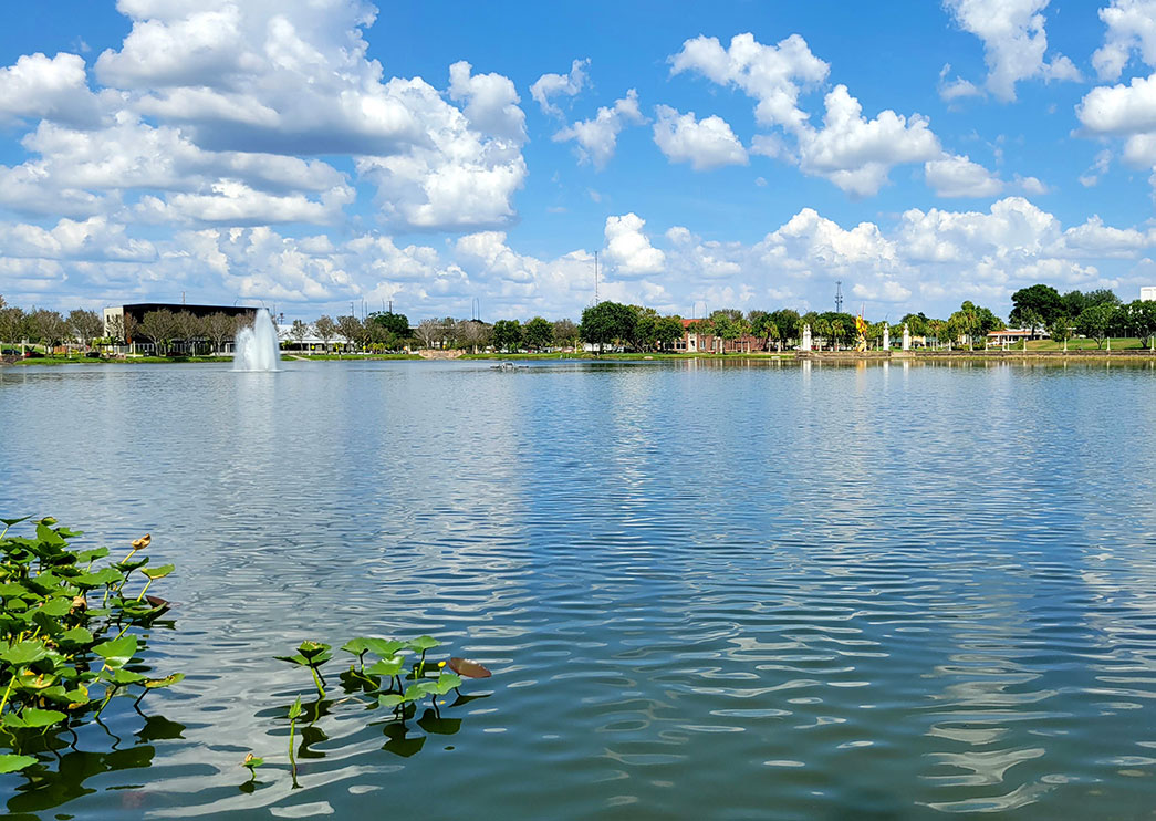 Lake Mirror in Lakeland, FL